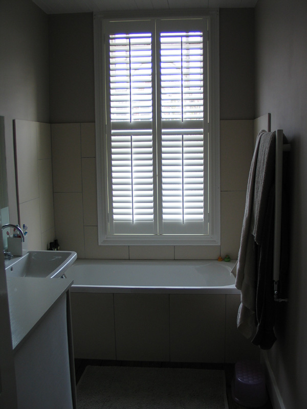 Whole house of MDF plantation shutters in MDF with 63mm louvres 